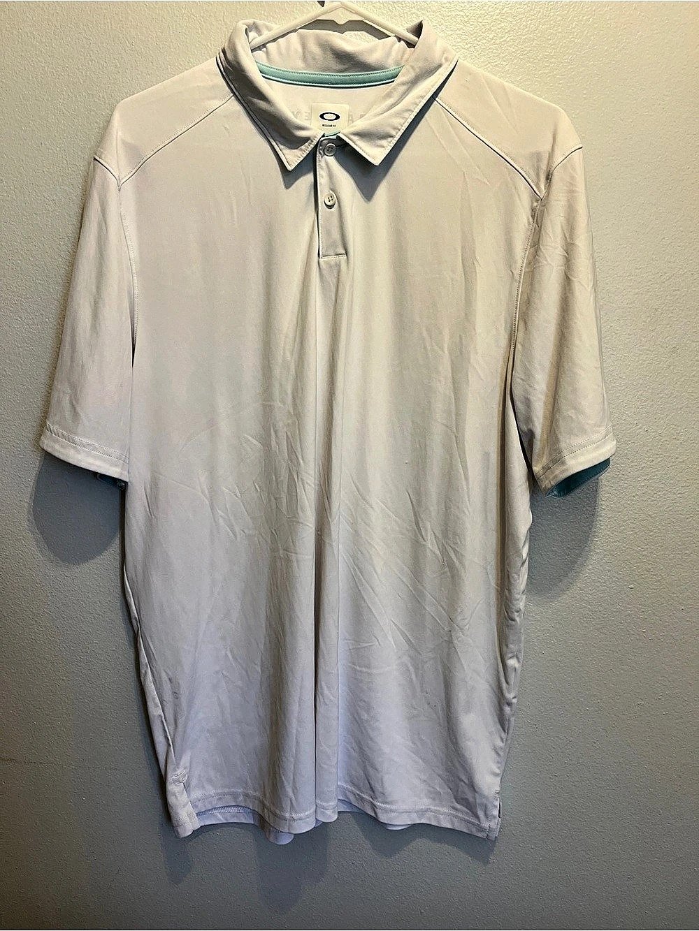 Oakley Men's White Polo Shirt XL